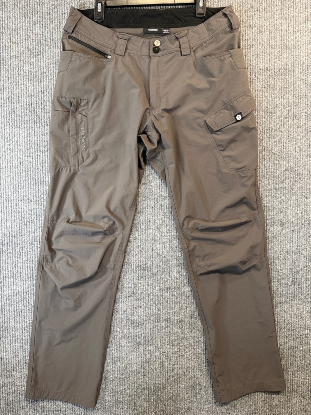 Truewerk Men's T1 Utility Cargo Pants Deep Grey 34/32